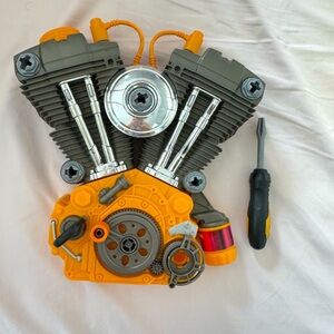 Take apart toy engine